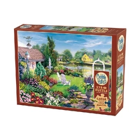Cobble Hill 275pcXL By The Pond  Jigsaw Puzzle 48026