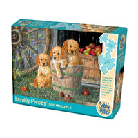Cobble Hill 350pc Puppy Pail *Family* Jigsaw Puzzle