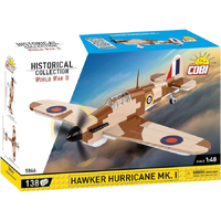 Cobi World War 2 Hawker Hurricane Mk.1 (138 Pcs) Model Brick Kit
