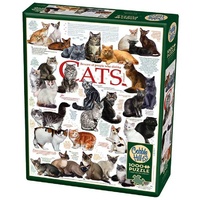 Cobble Hill 1000pc Cat Quotes Jigsaw Puzzle