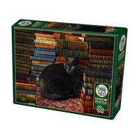 Cobble Hill 1000pc Library Cat Jigsaw Puzzle