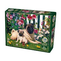 Cobble Hill 1000pc Pug Family Jigsaw Puzzle