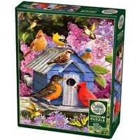 Cobble Hill 1000pc Spring Birdhouse Jigsaw Puzzle