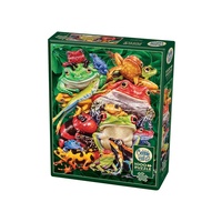 Cobble Hill 1000pc Frog Business Jigsaw Puzzle