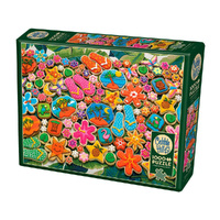 Cobble Hill 1000pc Tropical Cookies Jigsaw Puzzle