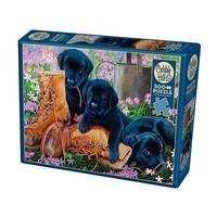 Cobble Hill 500pc Trouble In The Garden Jigsaw Puzzle