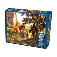 Cobble Hill 500pc Summer Horses Jigsaw Puzzle