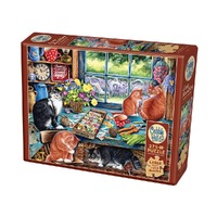 Cobble Hill 275pc Easy Handling, Cats Retreat XL Jigsaw Puzzle