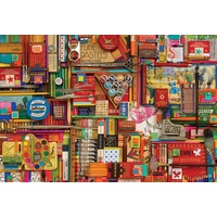 Cobble Hill 2000pc Vintage Art Supplies Jigsaw Puzzle