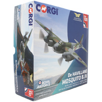 Corgi D.H Mosquito B.IV Dk296 105 Squadron Flt. Lt. D A G 'George' Parry June 1942 - 100 Years Of the RAF Diecast Aircraft