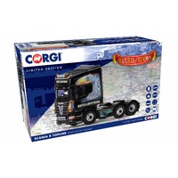 Corgi Scania R Topline, John Hulston Haulage, Stirling, Scotland - Cab Only