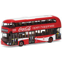 Corgi Wrightbus New Routemaster - London United - Ltz 1148 - Route 10 Kings Cross - Coca Cola®