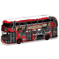 Corgi Wrightbus New Routemaster - Arriva London - Ltz 1192 - Route 38 Hackney Central, 'Release The Kraken'