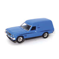 Cooee 1/64 1972 HQ Sandman V8 Panel Van - Azure Blue