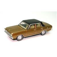 Cooee 1/87 Road Ragers 1970 VG Valiant Regal - Citron Gold with Black Vinyl Roof