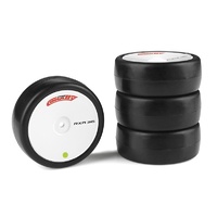 Team Corally Attack RXA Rubber Tyres 1/10 36 Shore Asphalt COR-14751-36