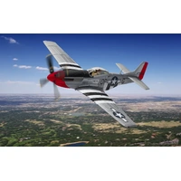 Oxford 1/72 North American P-51D Mustang 44-73843 'Old Red Nose' Commemorative Air Force Diecast Model Aircraft