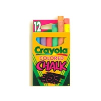 Crayola Chalk Assorted Colour Sticks