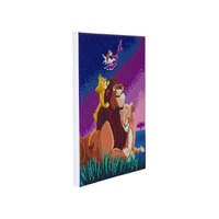 CrystalArt - Lion King Family, 30x30cm Kit
