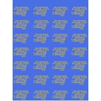 Callsign 1/16 30 Cal Ammo Box Labels