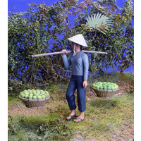 Callsign 1/35 Vietnamese Woman Carrying Baskets