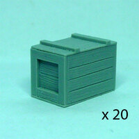 Callsign 1/35 Shipping crates type 2 (20 sq)