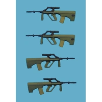 Callsign Steyr F88 set (4pcs) No Casting Lugs