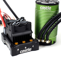 Castle Creations Mamba Monster X 8S ESC with 1717-1260Kv Sensored Motor, 010-0165-03