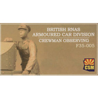 CSM 1/35 British RNAS Armoured Car Division Crewman Observing