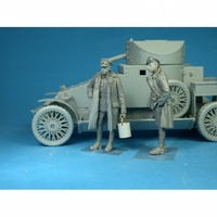 CSM 1/35 British RNAS Armoured Car Division Crewman With A Bucket