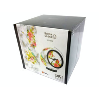Cubic Fun 3D Puzzle Clock Fragrant Flowers Jigsaw Puzzle
