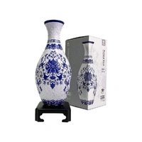 Cubic Fun Puzzle Vase Indigo Age 3D Puzzle