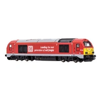 Dapol N Gauge Class 67 DB Schenker Red 67028