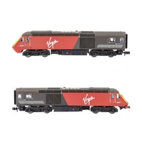 Dapol N Gauge Class 43 HST Virgin Twin Pk 43080 (buffers) & 43091 (no buffers)