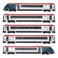 Dapol N Class 221 5 Car Set 221115 Avanti West Coast (Red Roof)