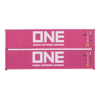 Dapol N Gauge 40ft CONTAINER PINK ONE 607607 - 8 607861 - 4