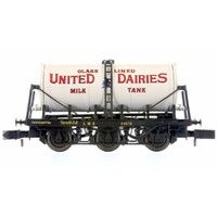 Dapol N 6 Wheel Milk Tanker United Dairies 44018