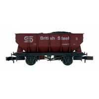 Dapol N 21T Hopper British Steel 39 Weathered