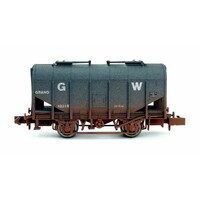 Dapol N Bulk Grain Hopper GWR 42315 Weathered