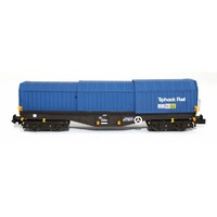 Dapol N Telescopic Hood Wagon Tiphook Blue 33 70 0899