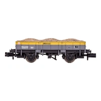 Dapol N Gauge Grampus Engineers Grey/Yellow 'Dutch' DB990518