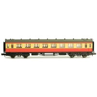 Dapol N Collett Coach BR Crimson/Cream Composite W7026