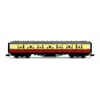 Dapol N Gresley BR Carmine & Cream 1st Class E11019E LBR