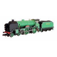 Dapol N Schools Clifton Southern Malachite Lined 927 DCC Fitted (non sound)