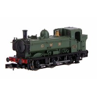 Dapol N Pannier 6752 GWR Green Lettered GWR Late Cab Steam Locomotive