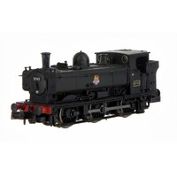Dapol N Pannier 5742 BR Black Early Crest Early Steam Loco