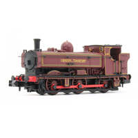Dapol N Pannier L95 London Transport Red Early Cab DCC Fitted Steam Locomotive