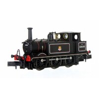 Dapol N Terrier A1X 32650 B R Lined Black E/Crest Ex IOW Fishbourne Steam Locomotive
