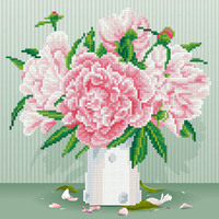 Diamond Dotz Diamond Art Kit, English Roses 32 x 32cm