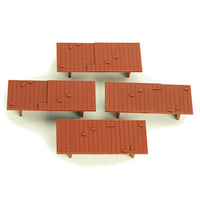 Dapol OO Gauge Brick Loads For Dapol 10ft Wheelbase wagons (pack of 4)